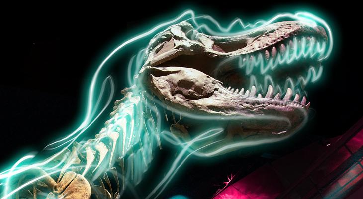 glowing_dinosaur